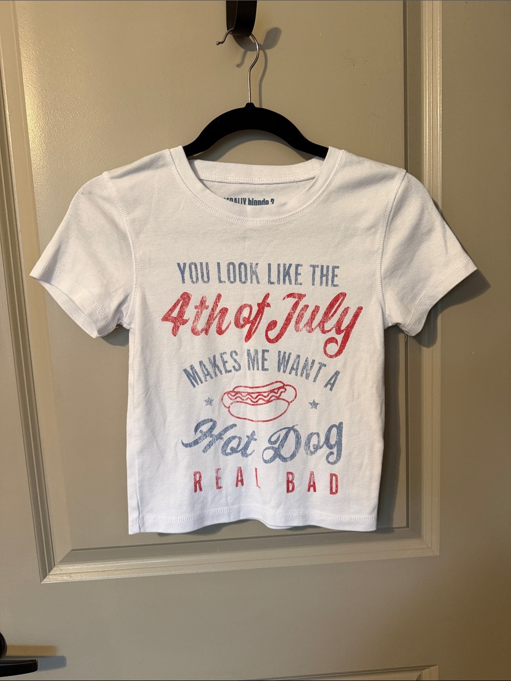 Kids White 4th of July Graphic Tee